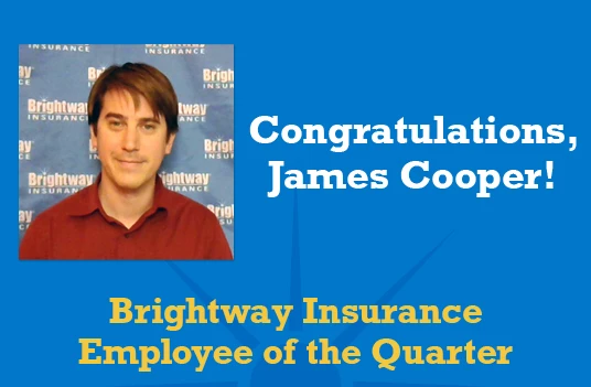 James Cooper Employee of the Quarter