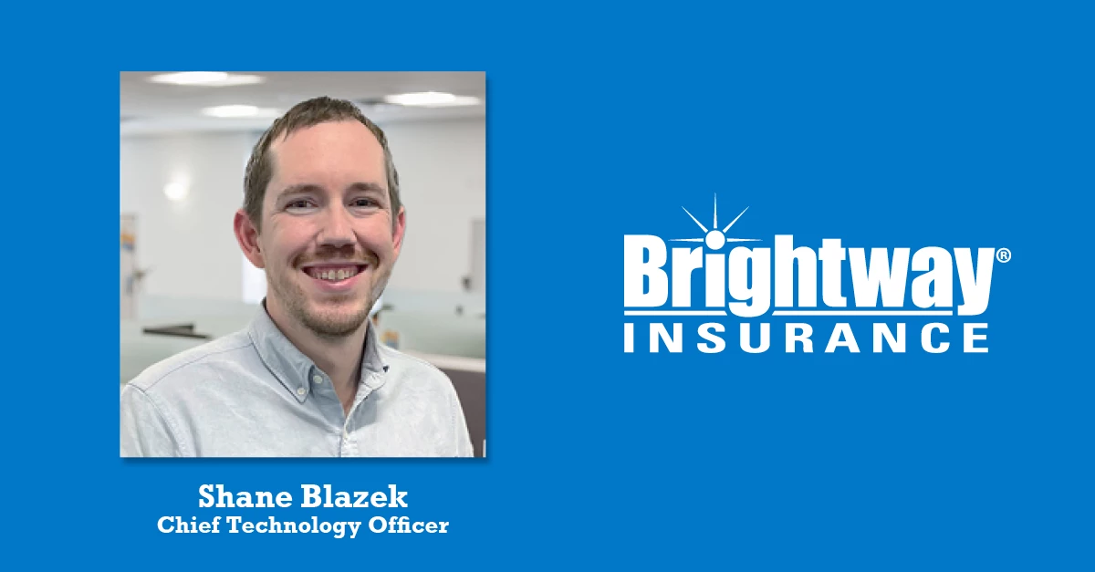 Brightway Selects Blazek for Chief Technology Officer - Proven InsurTech Executive Joins National Insurance Agency