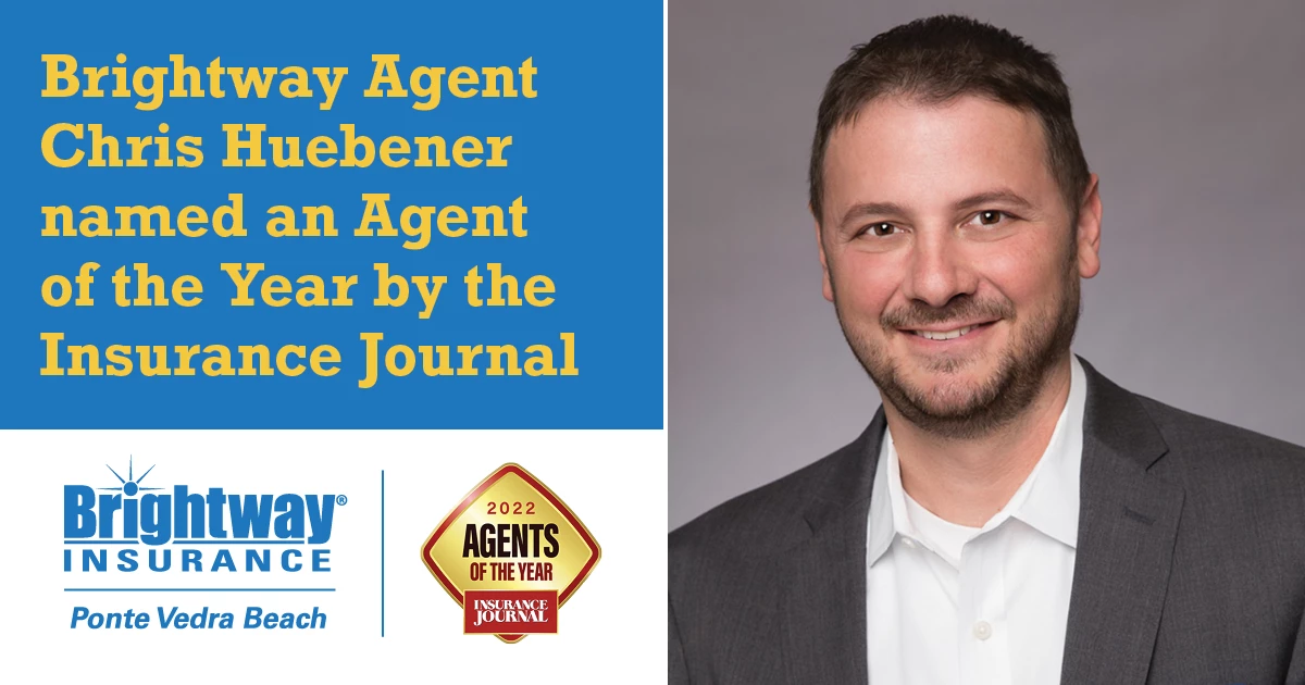 Brightway Pro Named One of Nation's Top 25 Insurance Agents - Insurance Journal Honors Brightway PVB's Huebener